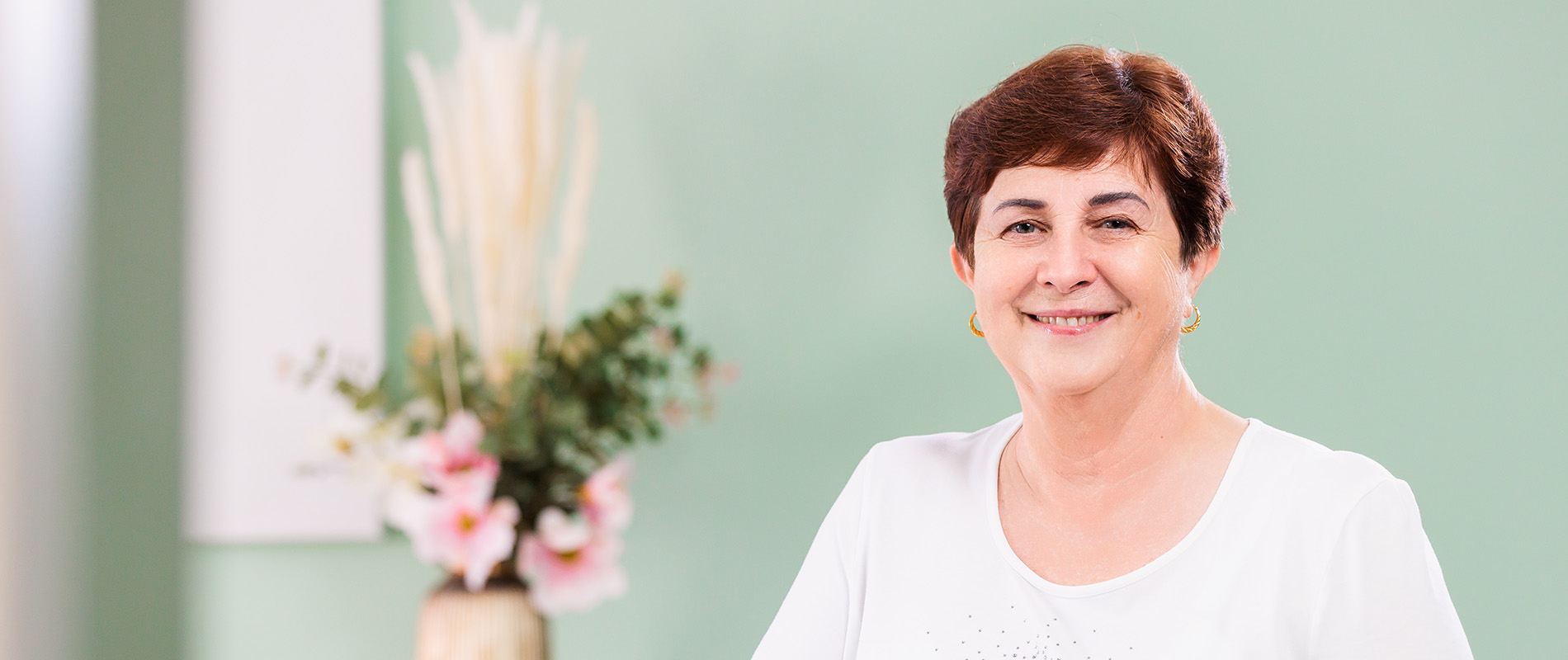 Portrait der Frauenärztin Nelli Pfening in Euskirchen